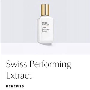 Brand new! Swiss performing extract